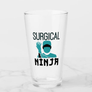 Surgical Ninja Scrub Tech Technologist Glass