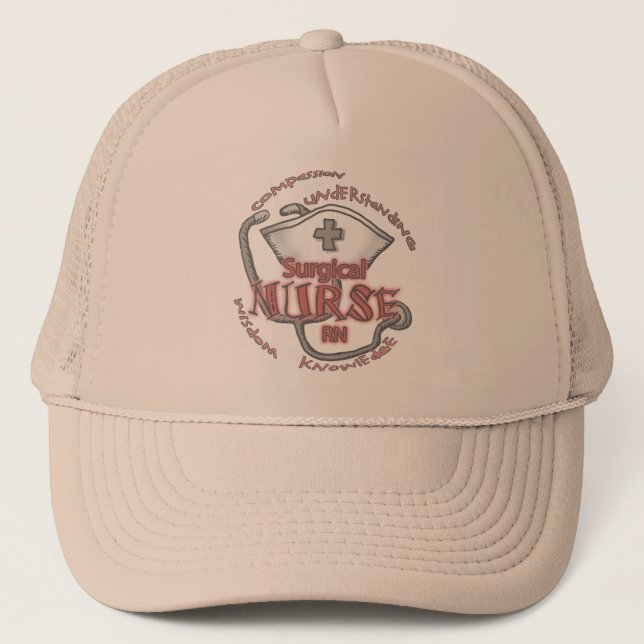 Surgical Nurse Axiom Trucker Hat (Front)