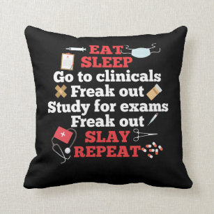 Surgical Nurse Clinical Study Exam Freak out Slay Cushion