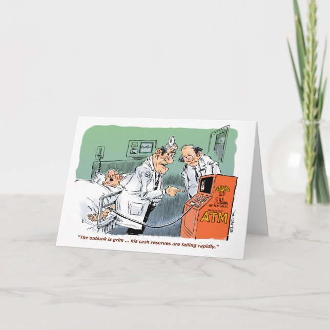 Surgical Patient with Low Cash surgery card (Front)