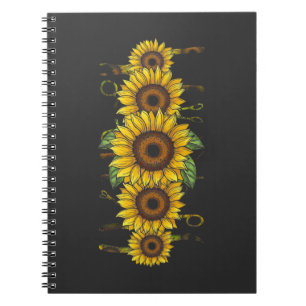 Surgical Scrub Surgeon Sunflower Surgery Nurse Notebook