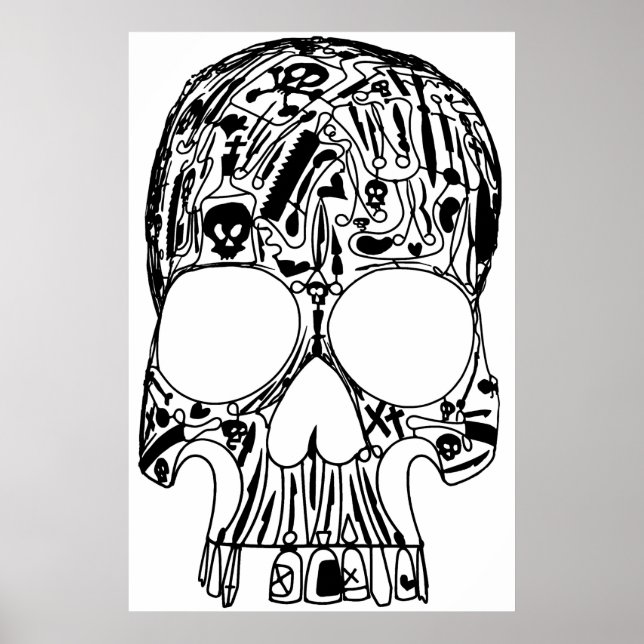 Surgical Skull Poster (Front)