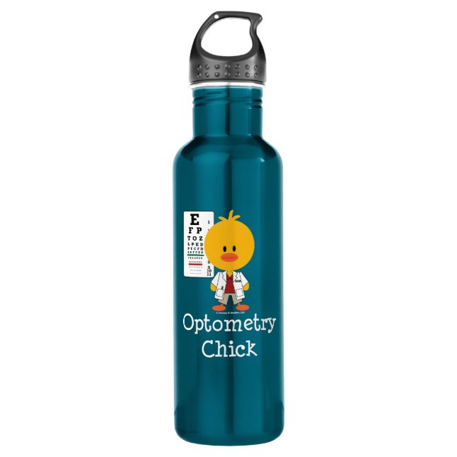 Surgical Tech Chick 710 Ml Water Bottle (Front)