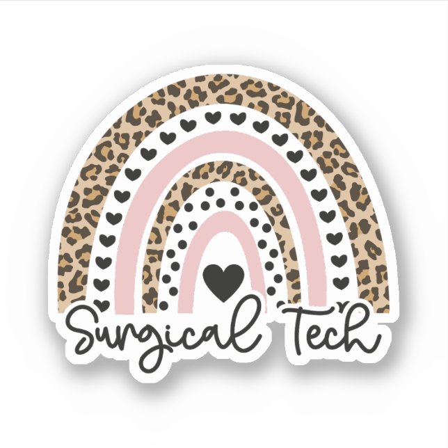 Surgical Tech Rainbow, Surgical Technician ST Gift (Front)