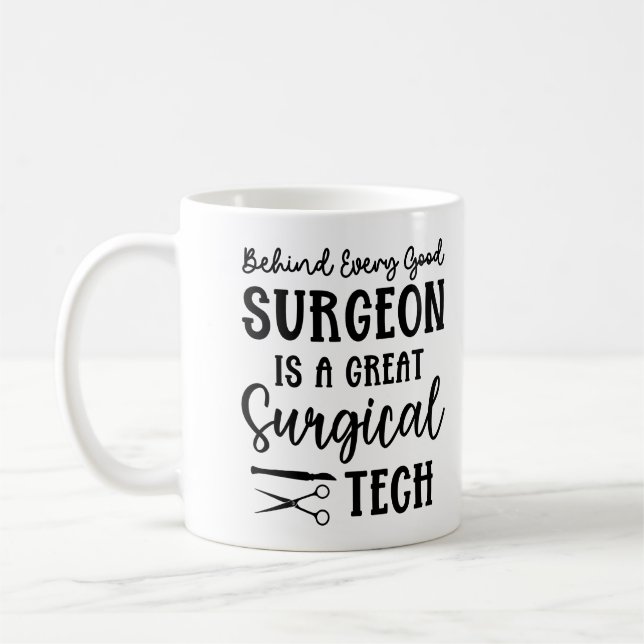 Surgical Tech | Surgical Technologist Appreciation Coffee Mug (Left)