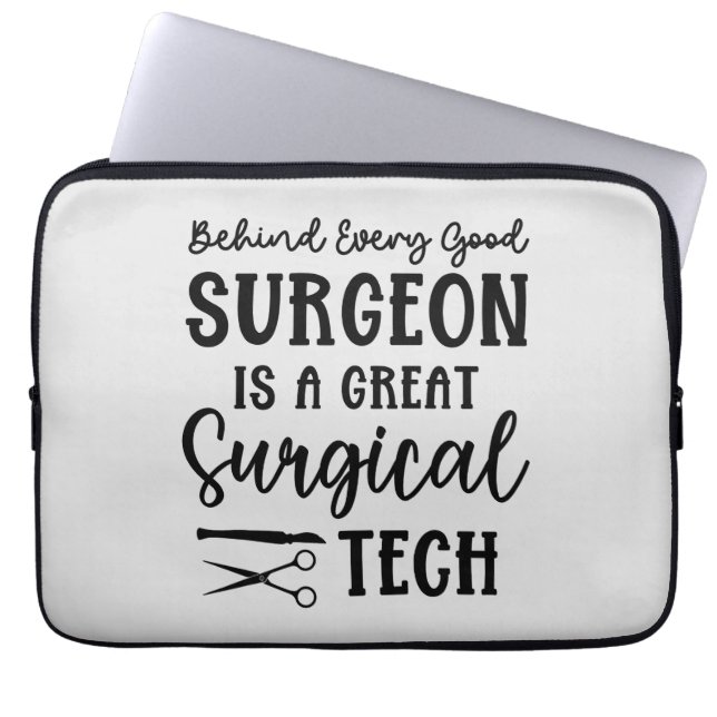 Surgical Tech | Surgical Technologist Appreciation Laptop Sleeve (Front)