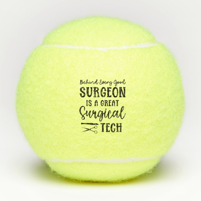 Surgical Tech | Surgical Technologist Appreciation Tennis Balls (Front)