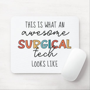 Surgical Technologist Funny Surgery OR Tech Gifts Mouse Mat
