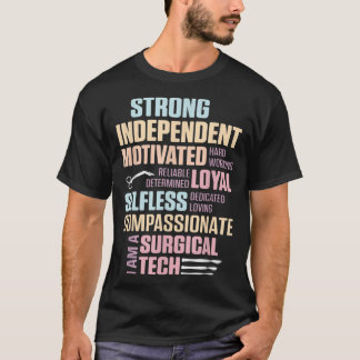 Surgical Technologist Rely Scrub Tech T-Shirt