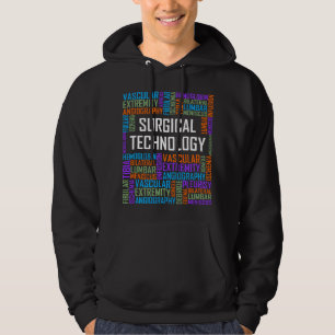 Surgical Technology Words Gift Tech Technologist S Hoodie