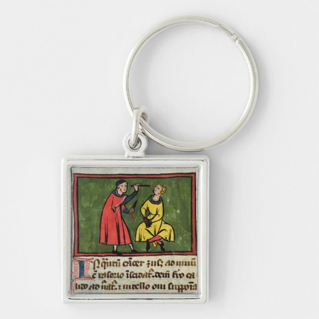 Surgical treatment, from an edition key ring (Front)