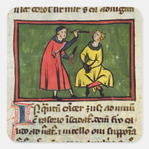 Surgical treatment, from an edition square sticker