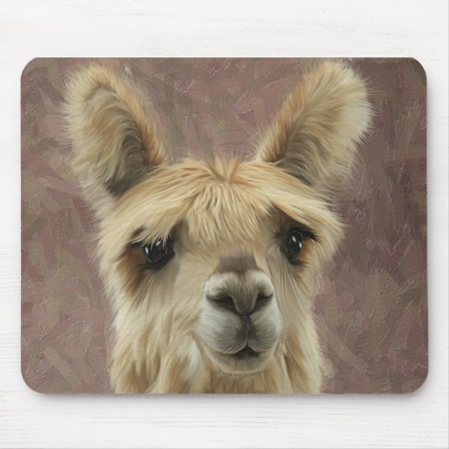 Suri Alpaca Mouse Mat (Front)