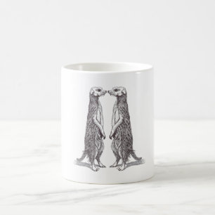 SURICATA LOVE. MEERKAT LOVE. COFFEE MUG