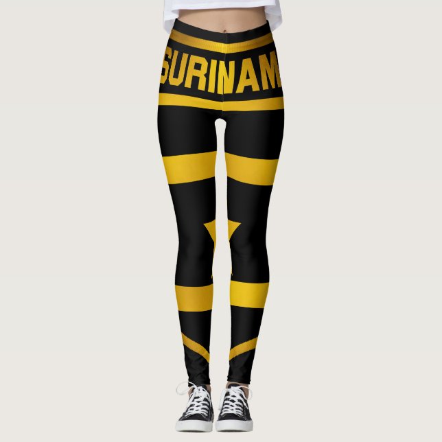 Suriname Emblem Leggings (Front)