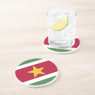 Suriname flag coaster