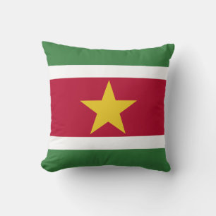 Suriname Flag Cushion