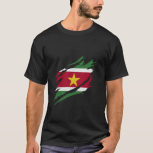 Suriname Flag Heritage Surinamese Pride Surinamese T-Shirt