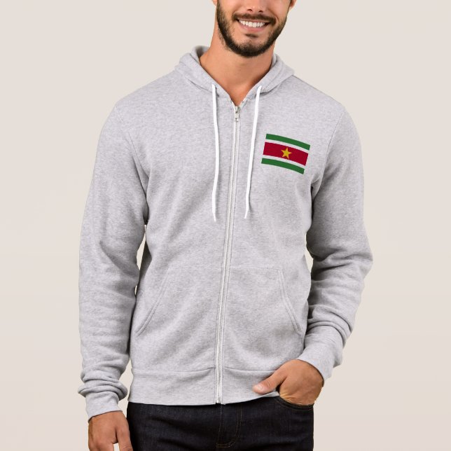Suriname Flag Hoodie (Front)