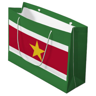 Suriname Flag Large Gift Bag