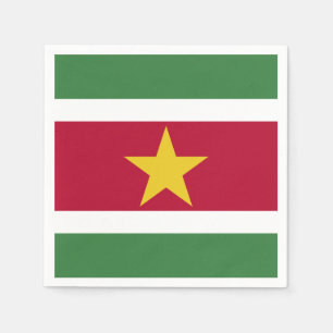 Suriname Flag Napkin