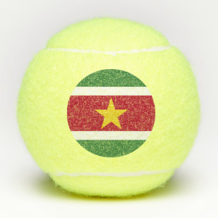 Suriname Flag Tennis Balls