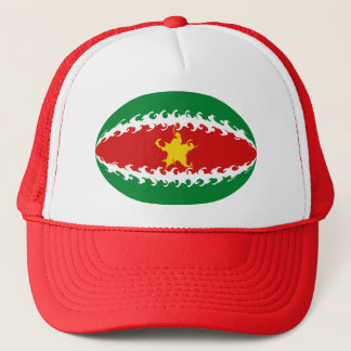 Suriname Gnarly Flag Hat
