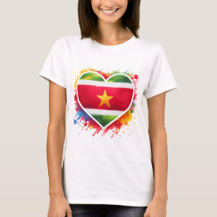 Suriname Heart T-Shirt