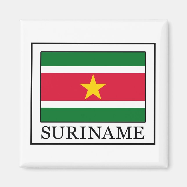 Suriname Magnet (Front)