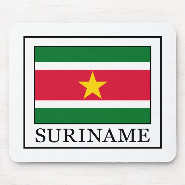 Suriname Mouse Mat (Front)
