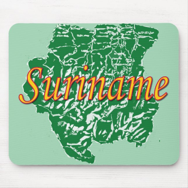 Suriname Mouse Mat (Front)
