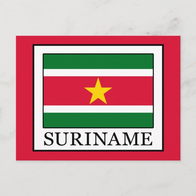 Suriname Postcard (Front)
