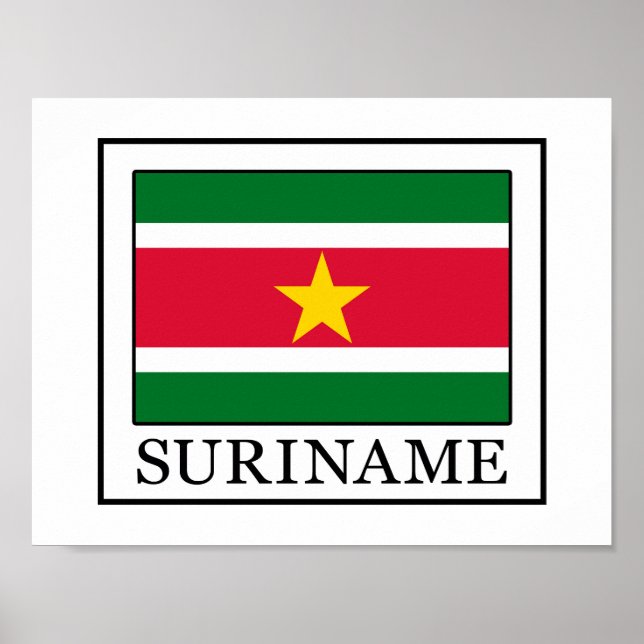 Suriname Poster (Front)