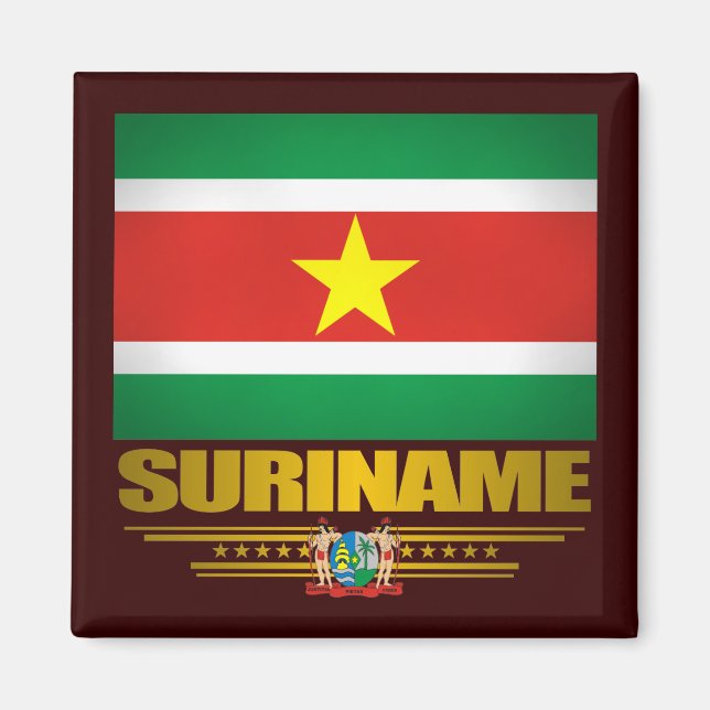 "Suriname Pride" Magnet (Front)