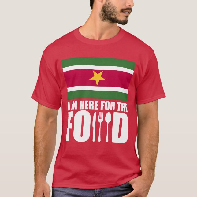 Suriname souvenir food travel funny T-Shirt (Front)