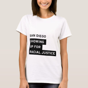 SURJ San Diego White Women's Tee