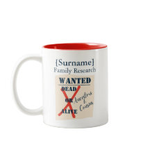 [Surname] Family Research (Wanted Poster)