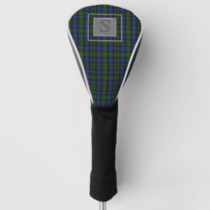 Surname SMITH TARTAN Monogram Letter S Gifts Golf Head Cover