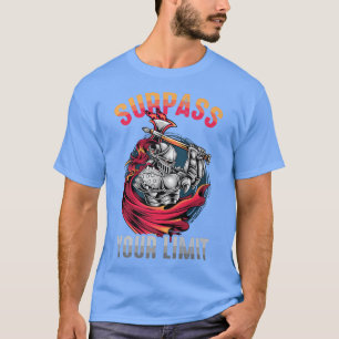 Surpass Your Limit Anime Ninjas Manga Samurais P T-Shirt