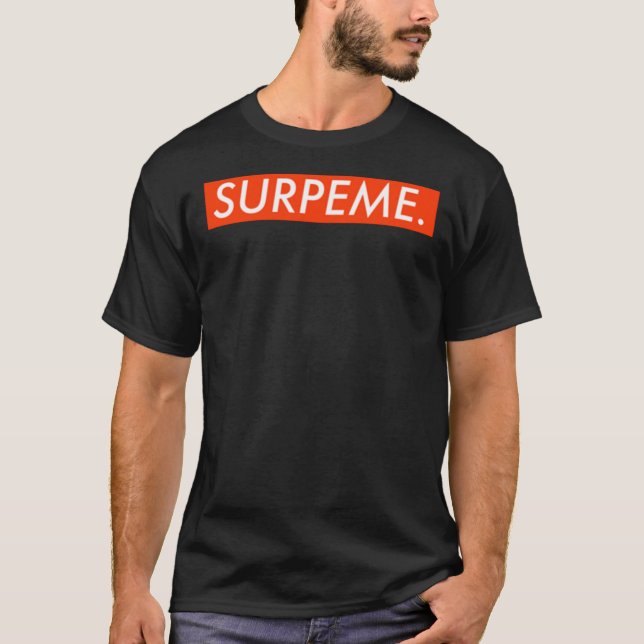 SURPEME Box Logo Classic T-Shirt (Front)