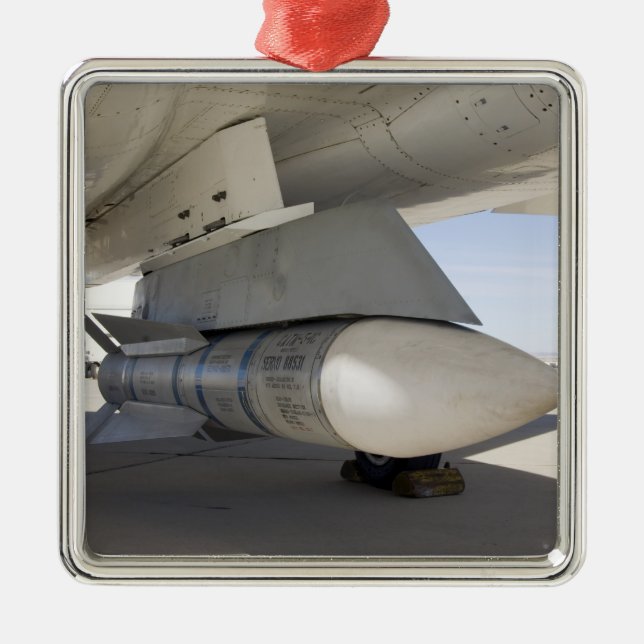 Surplus Navy Phoenix missiles Metal Tree Decoration (Front)