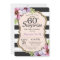 Surprise 60th Birthday Invitation Women Floral