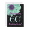 SURPRISE 60th Birthday Template Green Purple Daisy