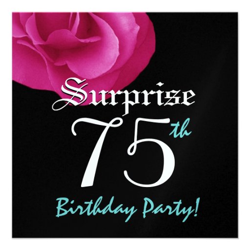 Surprise 75Th Birthday Party Invitations 4