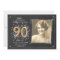Surprise 90th birthday invite Chalkboard vintage