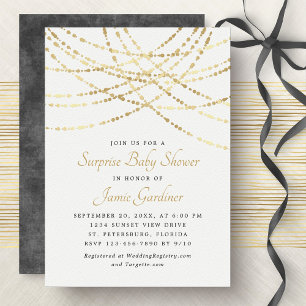 Surprise Baby Shower Gender Neutral Invitation