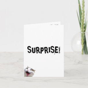 SURPRISE BIRTHDAY Card