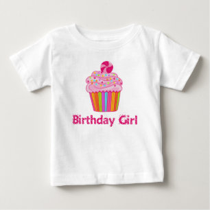 Surprise Birthday Cupcake Baby T-Shirt