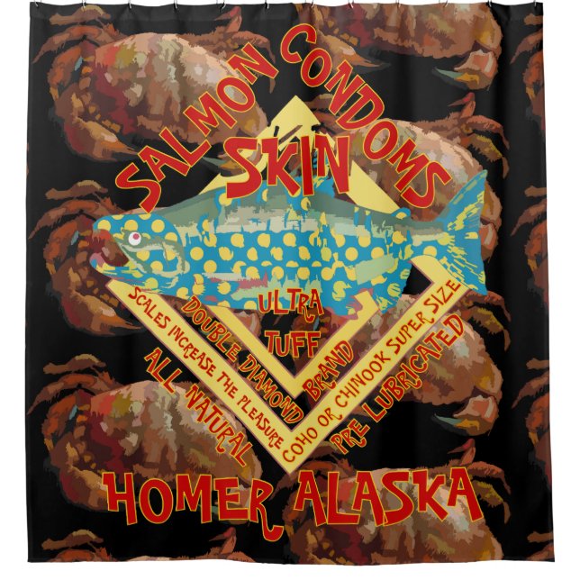 Surprise Birthday Festival Block 2024 Party Shower Curtain (Front)