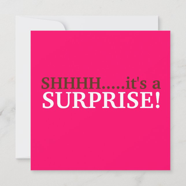 Surprise Birthday FORTY - Over the Hill Invitation (Back)